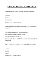 GFACT CERTIFICATION EXAM QUESTIONS AND ANSWERS - DocMerit