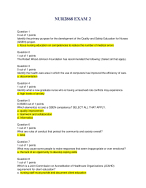NUR2868 EXAM 2
