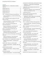NURSING PRACTICE I: FOUNDATION OF NURSING  PRACTICE