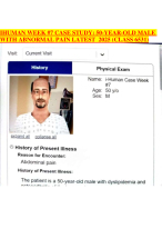 IHUMAN WEEK -7 CASE STUDY 50-YEAR-OLD MALE WITH ABNORMAL PAIN LATEST 2025 (CLASS 6531)