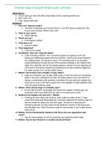 iHuman Case 4 Scratch Sheet Justin Johnson