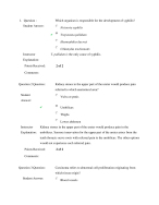 NR 508 Patho 2020 Last Quiz NR 508 Latest Midterm Exam