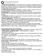 ATI Leadership Exam #1: Questions & Verified Solutions