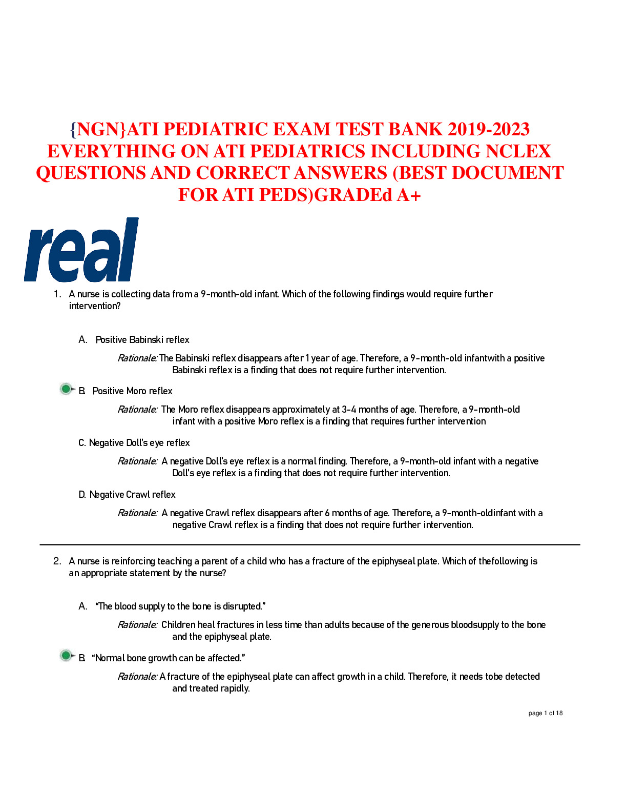 Dominate Your Ati Pediatric Exam: 2023 Online Practice Guide - c64dcgi