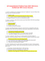 ATI Comprehensive Predictor Exam 2020 (180 Q & A, Verified and 100- Correct Answers)