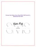 iHuman Case Study: Karen Floyd 45Yrs Old Female Cc: Abdominal Pain 2023 ...