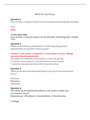 Portage Learning BIOD 151 A&P 1 Lab 8 Exam