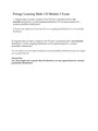Portage Learning Math 110 Module 5 Exam