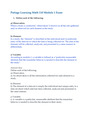 Portage Learning Math 110 Module 1 Exam