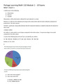 Portage Learning Math 110 Module 1 – 10 Exams All Combined