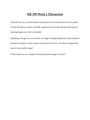 NR 395 Week 1 Discussion