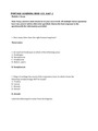 PORTAGE LEARNING BIOD 151 A&P 1 module 2 exam