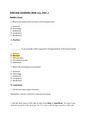 PORTAGE LEARNING BIOD 151 A&P 1 module 1 exam