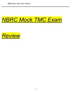 NBRC Mock TMC Exam Review