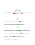 APEA BUNDLED EXAMS WITH  GUARANTEED ACCURATE ANSWERS