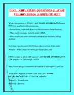 HCA201B EXAM STUDY GUIDE QUESTIONS  2026|GUARANTEED ACCURATE ANSWERS |LATEST  VERSION