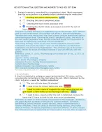 HESI A2 EXAM TEST BANK NURSING ADMISSION ENTRANCE EXAM (New, 2026)