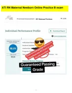 ATI RN Maternal Newborn 2023-2026 Proctored Exam | 70 Screenshot Questions and Answers with NGN