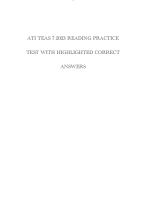 ATI TEAS 7 MATHS BUNDLE EXAM QUESTIONS AND ANSWERS 100% SOLVED