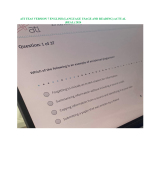 ATI TEAS VERSION 7 ENGLISH (LANGUAGE USAGE AND READING) ACTUAL (REAL) 2024
