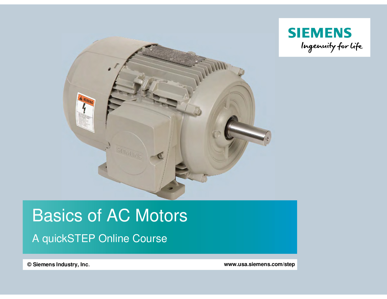 basics of AC motors