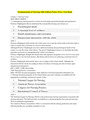 Fundamentals of Nursing Potter Perry Test Bank > complete A+ guide; all chapters questions/answers