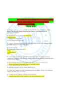 ATI CARE OF CHILDREN RN 2019 PROCTORED EXAM - LEVEL 3!. PEDS 2019 ( 70 QUESTIONS WITH CORRECT ANSWE