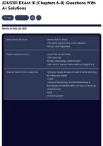 JOU3101 EXAM III (Chapters 6-8) :Questions With A+ Solutions