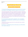 Sharon Cole_vSim Mental Health_2020 | NSG 350 vSim Mental Health_Graded A