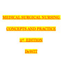 Medical Surgical Nursing_Concepts and Practice_3rd Edition_DeWit | Complete 48 Chapters