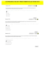 2025 ATI RN Pharmacology Exam 2023 with NGN | All 70 Real Questions
