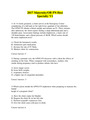 2017 Maternity_OB PN Hesi Specailty V1 Questions And Answers( Verified Answers 100% Correct)