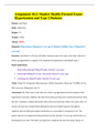 SHADOW HEALTH FOCUSED EXAM: HYPERTENSION AND TYPE 2 DIABETES( COMPLETE SOLUTION RATED A)