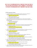 RN VATI COMPREHENSIVE PREDICTOR 2023 REAL  EXAM 180 QUESTIONS AND CORRECT ANSWERS/ VATI RN COMPREHE