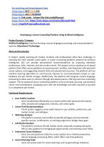 Developing a Career Counseling Platform Using Artificial Intelligence