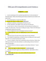 NSG 320 ATI Comprehensive 2016 Version 2( Download to Score A)