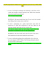 ATI PN COMPREHENSIVE PREDICTOR FORM A & B | QUESTIONS AND ANSWERS| LATEST, 2020/ 2021,RATIONAL