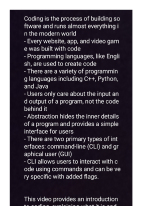 What is coding?