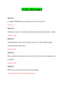 Liberty University CCOU 202 Exam 2 (2 Versions, 100 Q & A) / CCOU202 Exam 2 (Latest-2022): Issues of Christian Counseling |100% Correct Q & A|