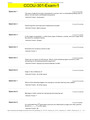 CCOU-301-Exam-1,100% CORRECT
