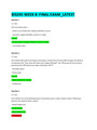 BIS245 WEEK 8: FINAL EXAM_LATEST,100% CORRECT