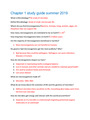 Chapter 1 study guide summer 2019,100% CORRECT