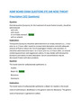 AGNP BOARD EXAM QUESTIONS EYE EAR NOSE THROAT Prescription (102 Questions),100% CORRECT