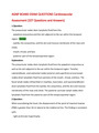 AGNP BOARD EXAM QUESTIONS Cardiovascular Assessment (107 Questions and Answers),100% CORRECT