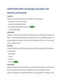 AGNP BOARD EXAM: Dermatology Prescription (100 Questions and Answers),100% CORRECT