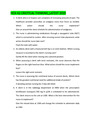 HESI A2 CRIOTICAL THINKING_LATEST 2020,100% CORRECT