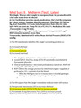 Med Surg II_ Midterm (Test)_Latest,100% CORRECT