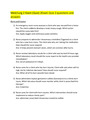 Med/surg 2 Exam (Quiz) 2Exam Quiz 2 questions and answers,100% CORRECT