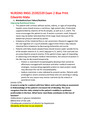 NURSING RNSG 25392539 Exam 2 Blue Print Edwardo Mata,100% CORRECT