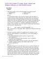 NURS 4403 Chap27: Family, Social, Cultural, and Religious Influences on Child Health Promotion,1